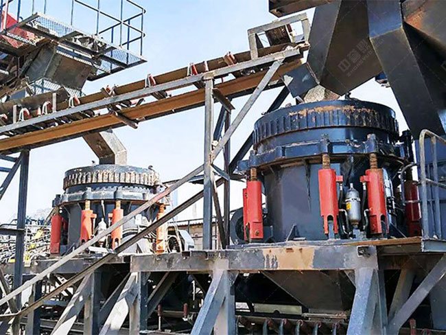 使用液壓圓錐石子機設備的具體優點