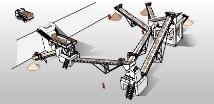 花崗巖破碎生產線
